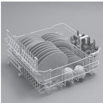 CANDY CELDIMN4D622PB - Cesto superiore (fig. 2) - 1