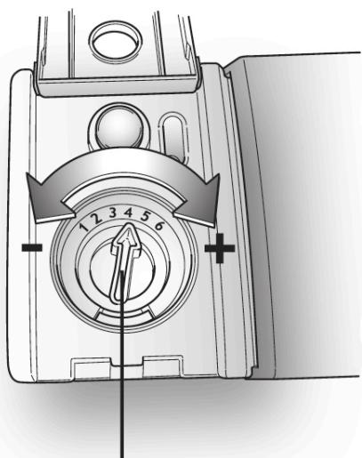 CANDY CELDIMN4D622PB - Regulating the rinse aid from 1 to 6 - 3