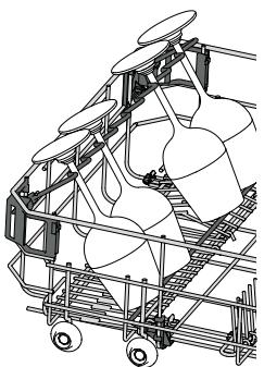 WHIRLPOOL WFP5O41PLGX - WFP 5O41 PLG X - PANIER inférieur - 2