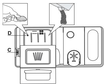 WHIRLPOOL WFP5O41PLGX - WFP 5O41 PLG X - Utilisez seulement un détergent spécifique conçu pour les lave-vaiselles. - 1