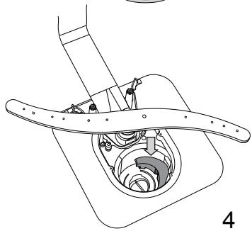WHIRLPOOL WFP5O41PLGX - WFP 5O41 PLG X - Nettoyer l'ensemble filtre - 4
