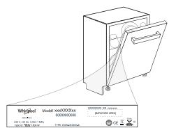WHIRLPOOL WFP5O41PLGX - WFP 5O41 PLG X - Veuillez télécharger les consignes de sécurité, le manuel de l'utilisateur, la fiche produit et les données énergétiques en: - 2