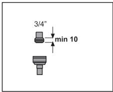 ESSENTIELB ELV-443B - Température d'eau autorisée : jusqu'à 25 °C - 2