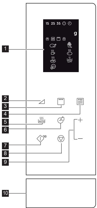 ESSENTIELB EMEG252N - Bandeau de commande - 1