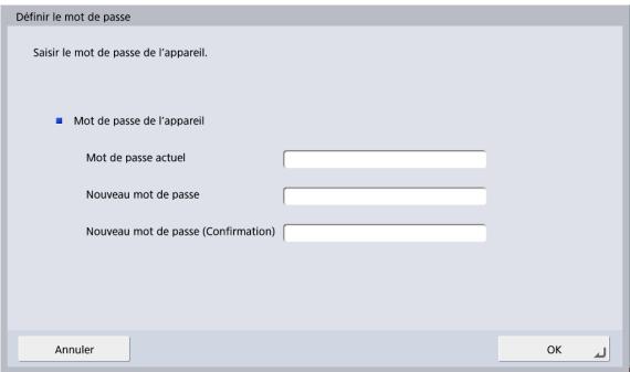 CANON IMAGEFORMULA SCANFRONT 400 - Réglage d'un mot de passer - 1