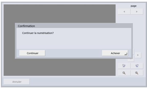 CANON IMAGEFORMULA SCANFRONT 400 - Lisez le message affché. - 1