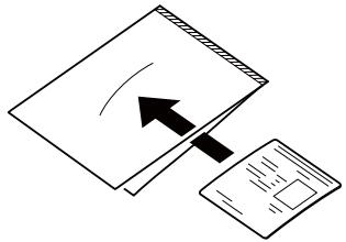 CANON IMAGEFORMULA SCANFRONT 400 - Placement de la feuille de support - 1