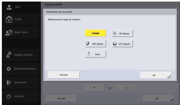 CANON IMAGEFORMULA SCANFRONT 400 - Orientation du document - 1
