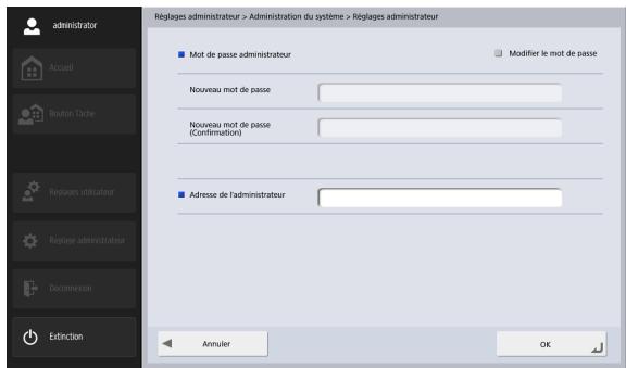 CANON IMAGEFORMULA SCANFRONT 400 - Mot de salle administrateur - 1