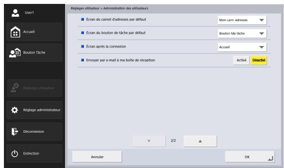 CANON IMAGEFORMULA SCANFRONT 400 - Administration des utilisateurs - 2