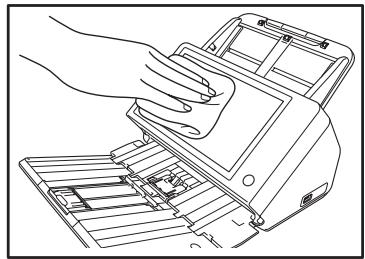 CANON IMAGEFORMULA SCANFRONT 400 - Nettoyage du panneau tactile - 1