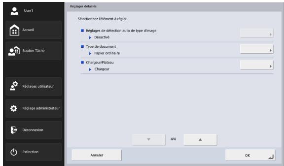 CANON IMAGEFORMULA SCANFRONT 400 - Réglages détaillés - 4