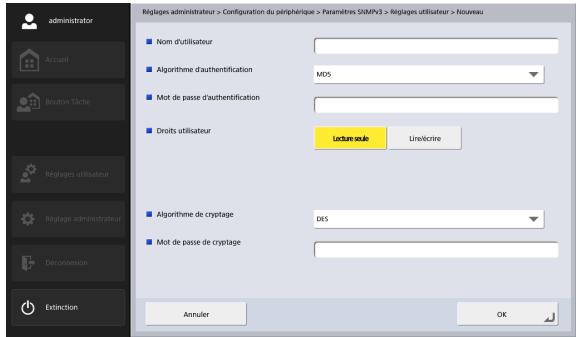 CANON IMAGEFORMULA SCANFRONT 400 - Paramètres utiliser SNMP - 2