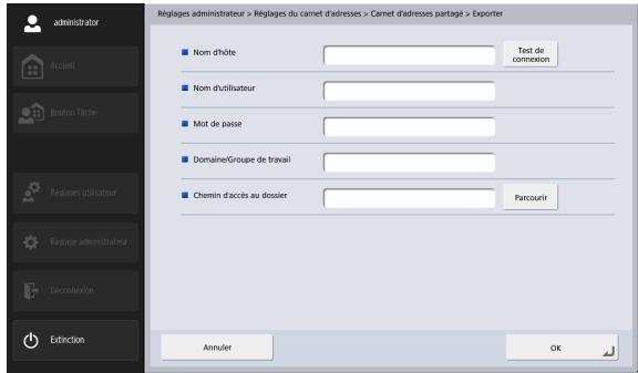 CANON IMAGEFORMULA SCANFRONT 400 - Saisissez les informations nécessaires pour chaque article. - 1