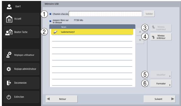 CANON IMAGEFORMULA SCANFRONT 400 - Écran de mémoire USB - 1