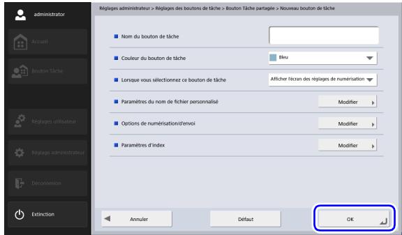 CANON IMAGEFORMULA SCANFRONT 400 - Enregistrement de nouveaux boutons de tâche - 2