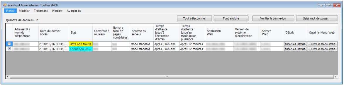 CANON IMAGEFORMULA SCANFRONT 400 - Gestion des scanners ScanFront - 1