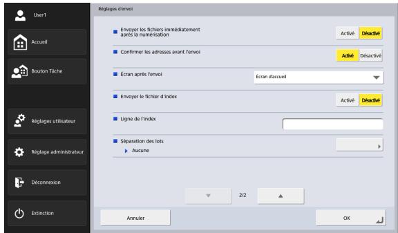 CANON IMAGEFORMULA SCANFRONT 400 - Action lorsqu'un fichier du même nom existé déjà - 1