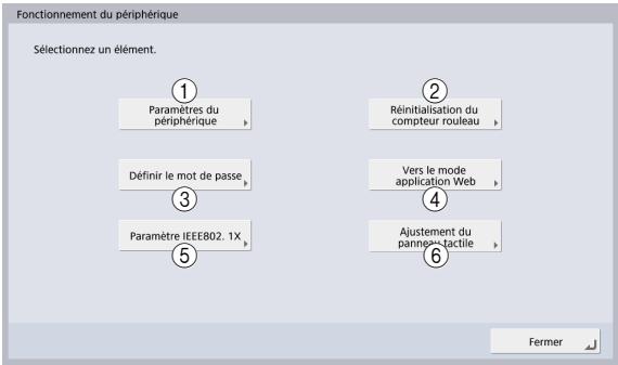 CANON IMAGEFORMULA SCANFRONT 400 - Écran de fonctionnement du péripérisque - 1
