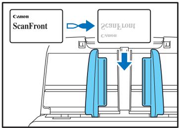 CANON IMAGEFORMULA SCANFRONT 400 - Placement d'une carte - 2