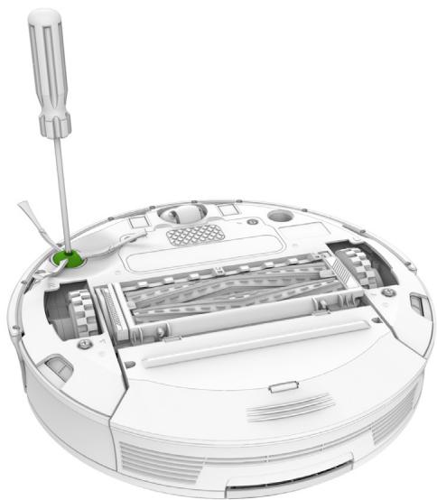 IROBOT ROOMBA 974 - Nettoyage de larosse latérale - 1