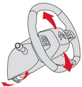 CITROEN C5X - Réglage du volant - 1