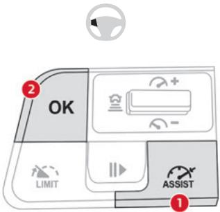 CITROEN C5X - Demande de changement de voie autorisée - 1