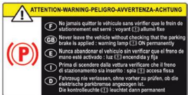 CITROEN C5X - Témoin de fonctionnement - 2