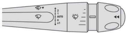 CITROEN C5X - Commande d'essuie-vitre - 1