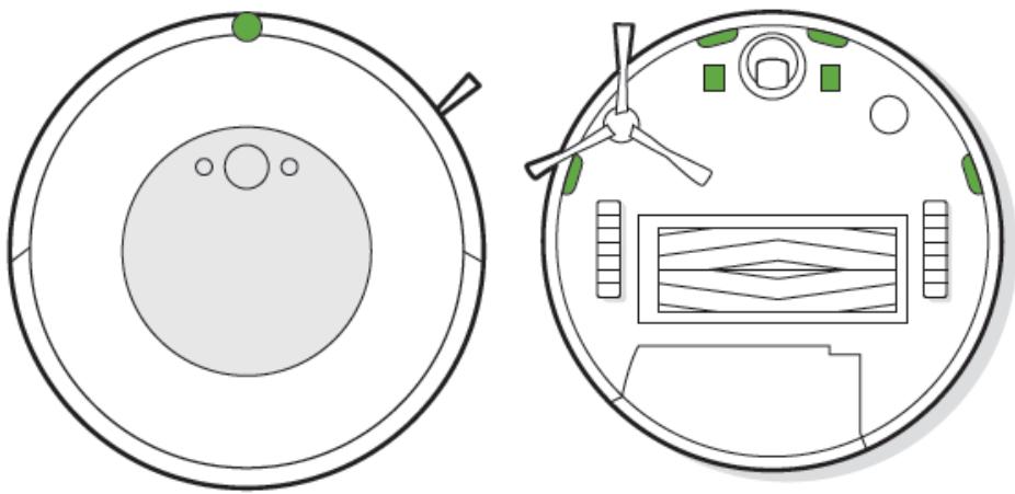 IROBOT ROOMBA I3154 - Cleaning the Sensors and Charging Contacts - 1