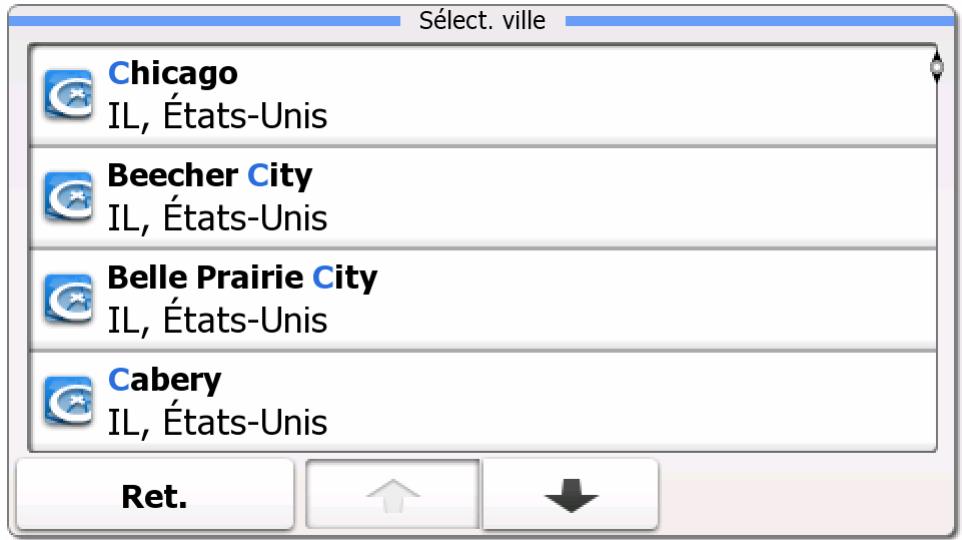 TAKARA SL99BP - Saisie d'une adresse - 5