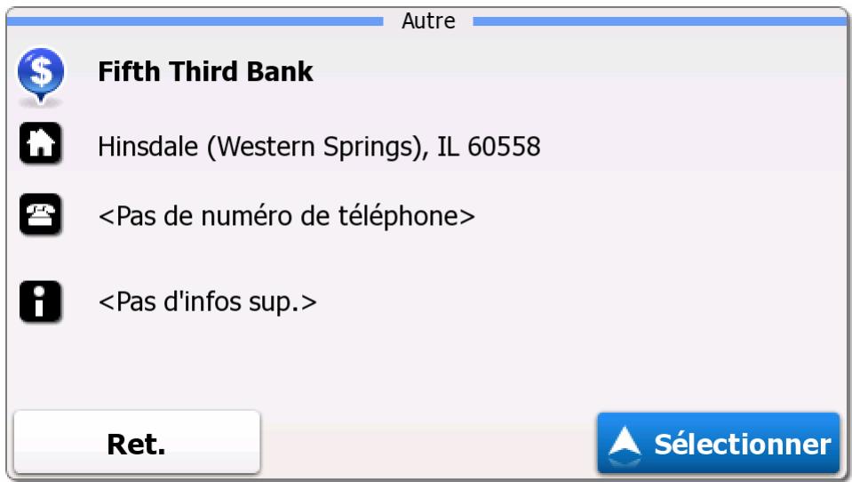 TAKARA SL99BP - Recherche des services d'assistance voisins depuis la rubrique « Où suis-je ? » - 4