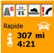 TAKARA SL99BP - Vérification des paramètres de l'itinétaire - 2