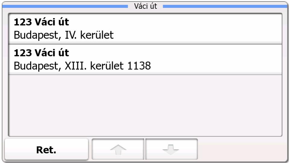 TAKARA SL99BP - Saisie d'une adresse - 11