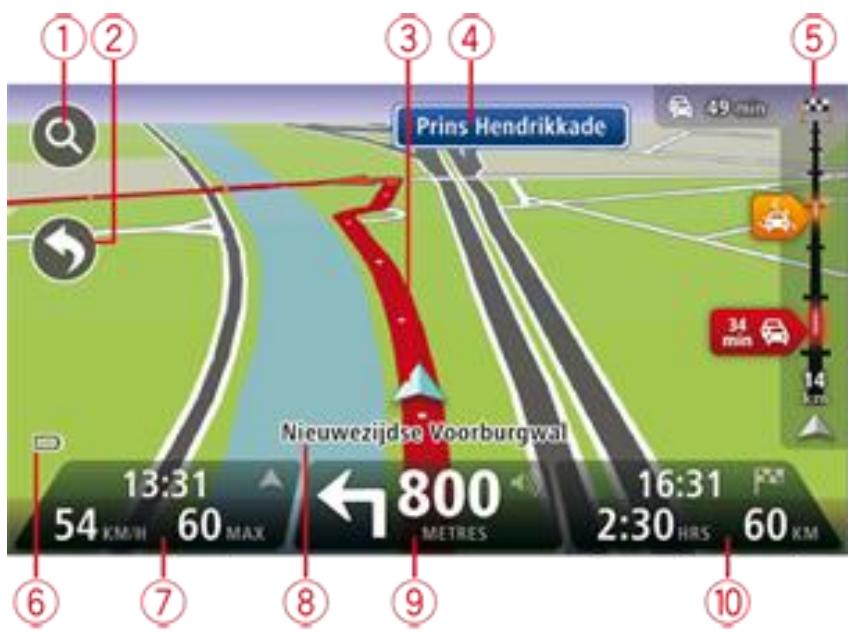 TOMTOM XL IQ - Le mode conduite - 1