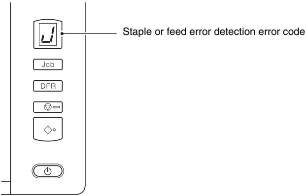 CANON IMAGEFORMULA DR-M1060 - When a stapled document or feed error is detected - 1
