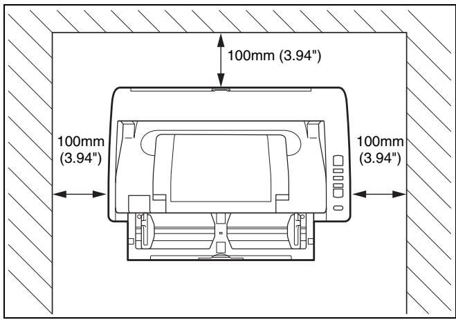 CANON IMAGEFORMULA DR-M1060 - Installation Location - 1