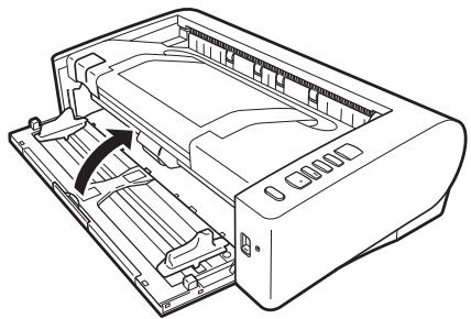 CANON IMAGEFORMULA DR-M1060 - Close the upper unit by gently pushing down on the left and right sides. Push until it clicks into place to make sure that it is completely closed. - 2