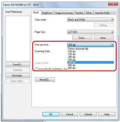 CANON IMAGEFORMULA DR-M1060 - Dots per inch - 1