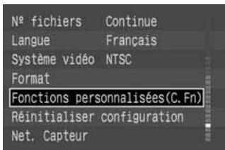 CANON EOS 10D - MENU Capture simultanée aux formats RAW et JPEG - 1