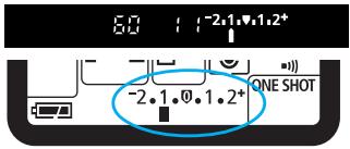 CANON EOS 10D - Réglage de la compensation d'exposition - 3