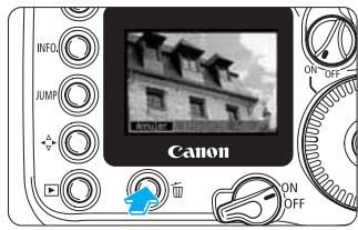 CANON EOS 10D - Ann Affichez le menu d'effacement. - 2