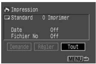 CANON EOS 10D - Dans le menu, Sélectionnez [Impression]. - 1