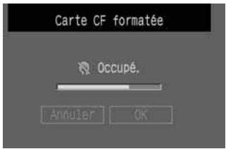 CANON EOS 10D - Formatez la carte CF. - 1