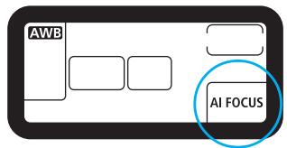 CANON EOS 10D - Selectionnez le mode autofocus. - 3