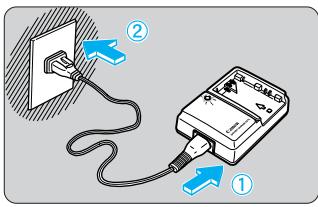 CANON EOS 10D - Recharge de la batterie - 1