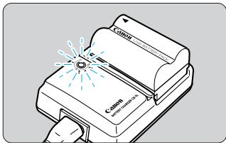 CANON EOS 10D - Fixez la batterie. - 1