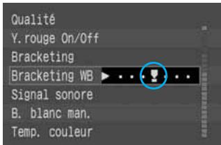 CANON EOS 10D - Annulation du bracketing auto de la balance des blancs - 1