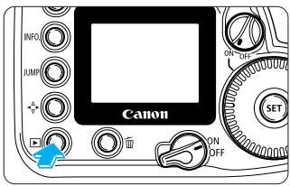 CANON EOS 10D - Allumez le téléviseur et reglez l'interrupteur d'entrée sur Video In. - 1
