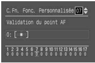 CANON EOS 10D - Dans le menu, selectionnez [Fonctions de personnalises (C.Fn)]. - 1